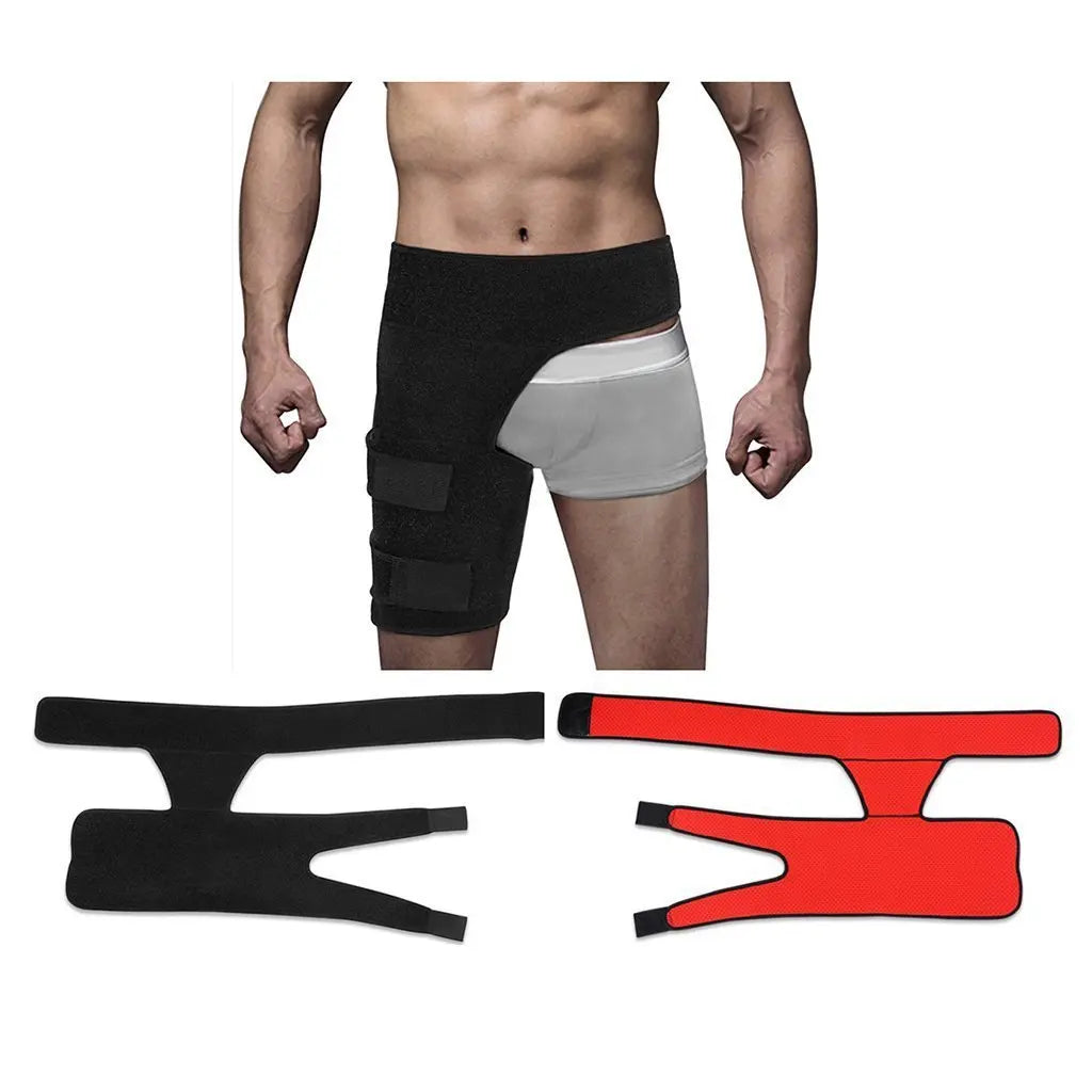 Hip Brace and Thigh Compression Sleeve Body Relief
