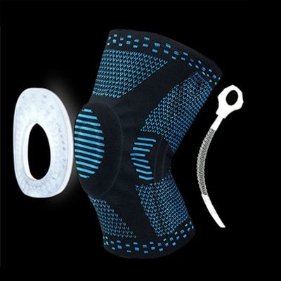 Knee Compression and Protector Sleeve Body Relief