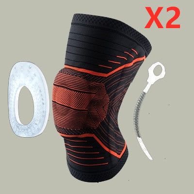 Knee Compression and Protector Sleeve Body Relief