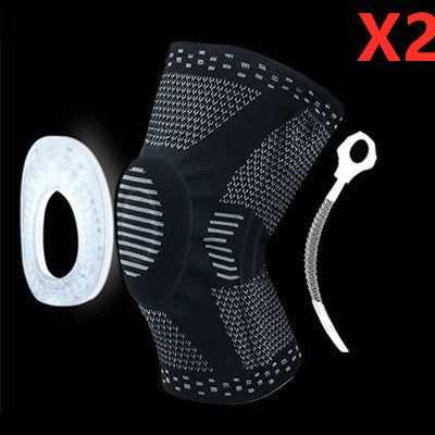 Knee Compression and Protector Sleeve Body Relief
