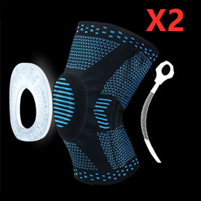 Knee Compression and Protector Sleeve Body Relief
