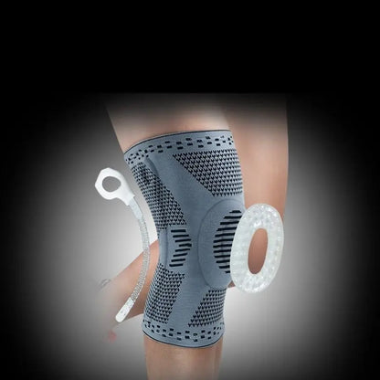 Knee Compression and Protector Sleeve Body Relief