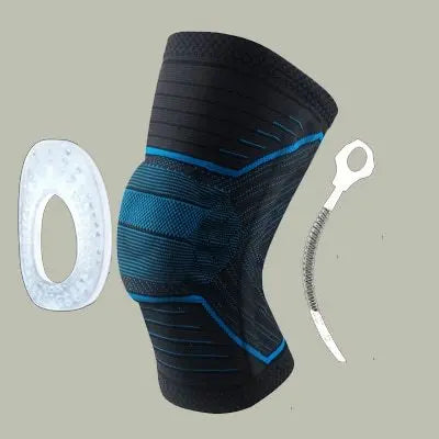Knee Compression and Protector Sleeve Body Relief