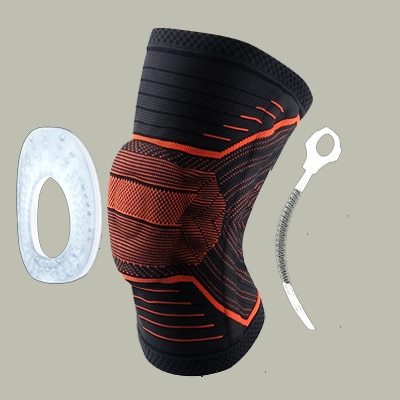 Knee Compression and Protector Sleeve Body Relief