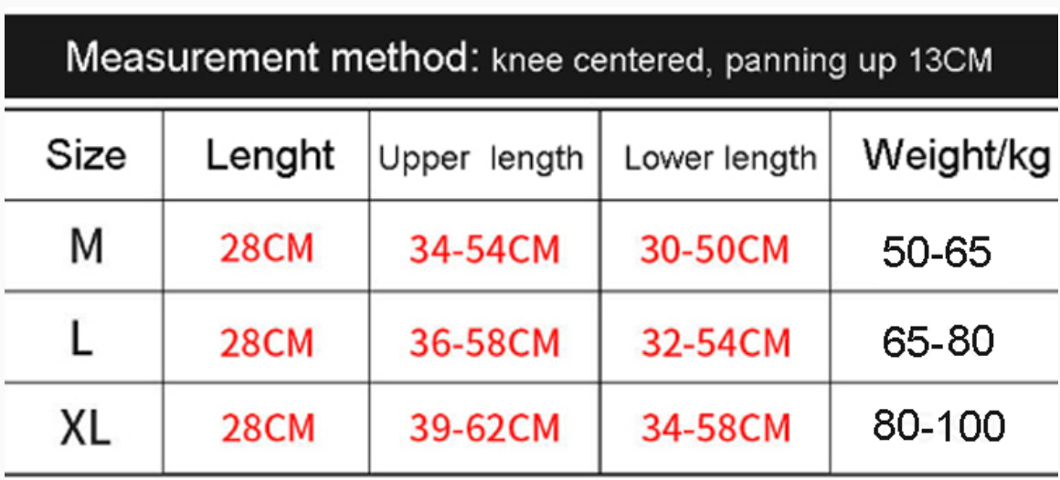 Knee Compression and Protector Sleeve Body Relief