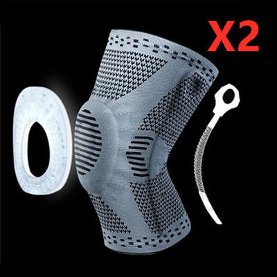 Knee Compression and Protector Sleeve Body Relief